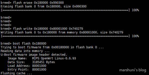 刷写与引导固件（操作略不规范）
