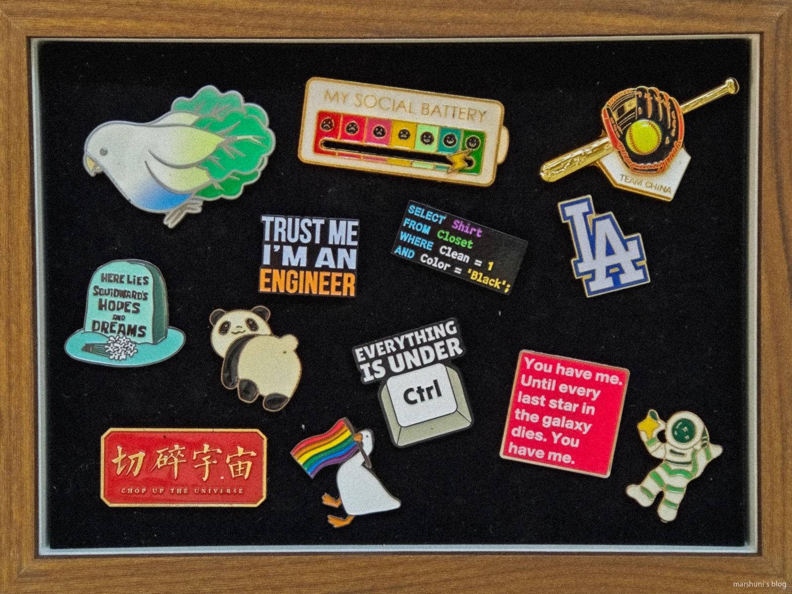 徽章收集持续扩充中